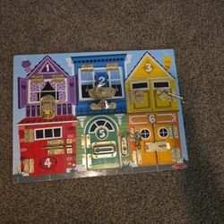 Melissa & Doug Latch Toy