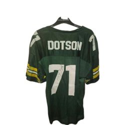 GREEN BAY PACKERS Jersey SIGNED #71 Santana Dotson Autographed NFL Mens Size XL 