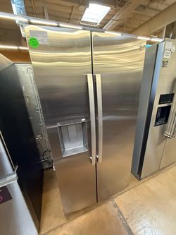 GE Stainless Steel Side-by-Side Refrigerator