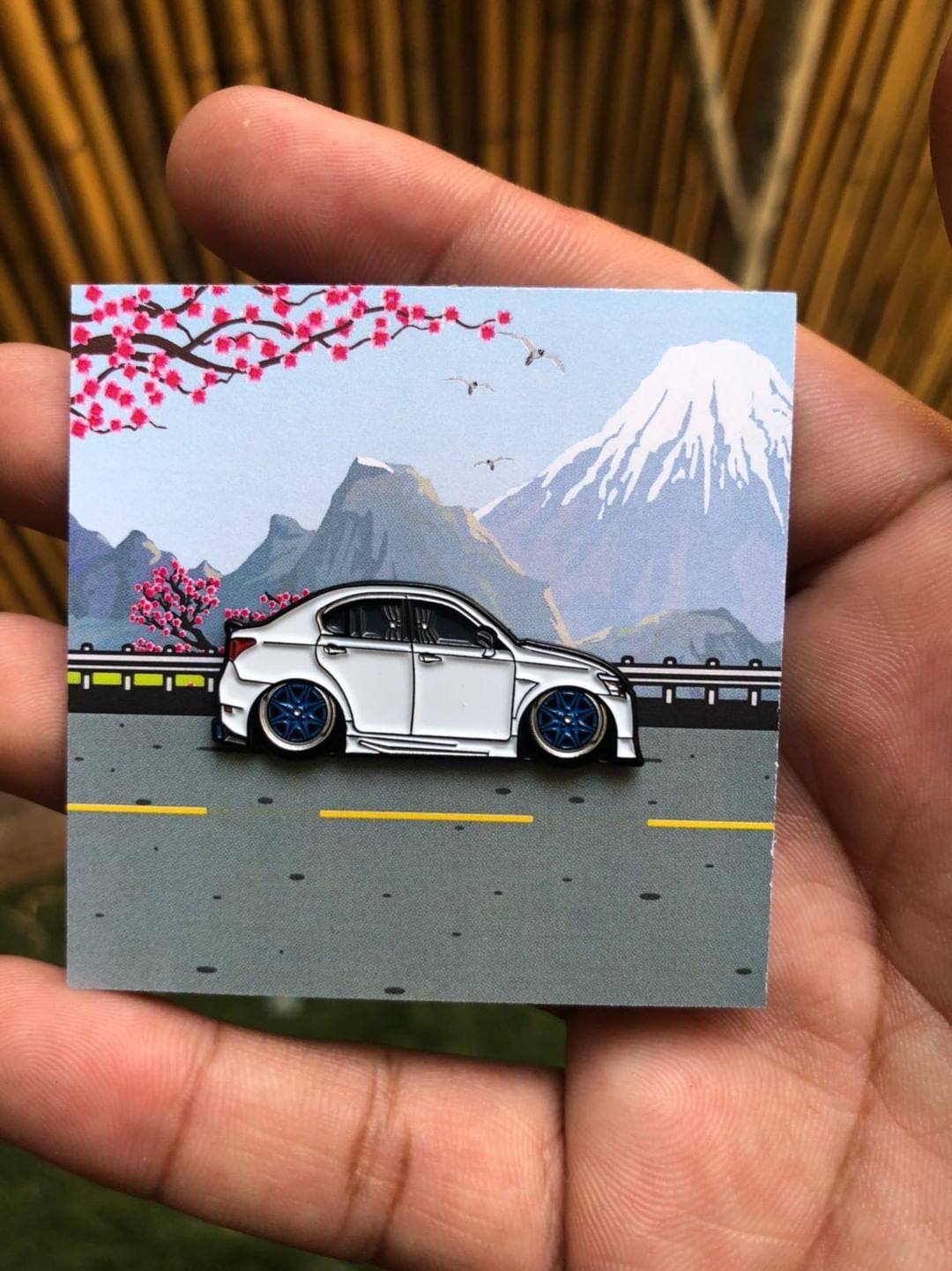 Leen Customs Lexus GS Enamel Pin - only 100 made