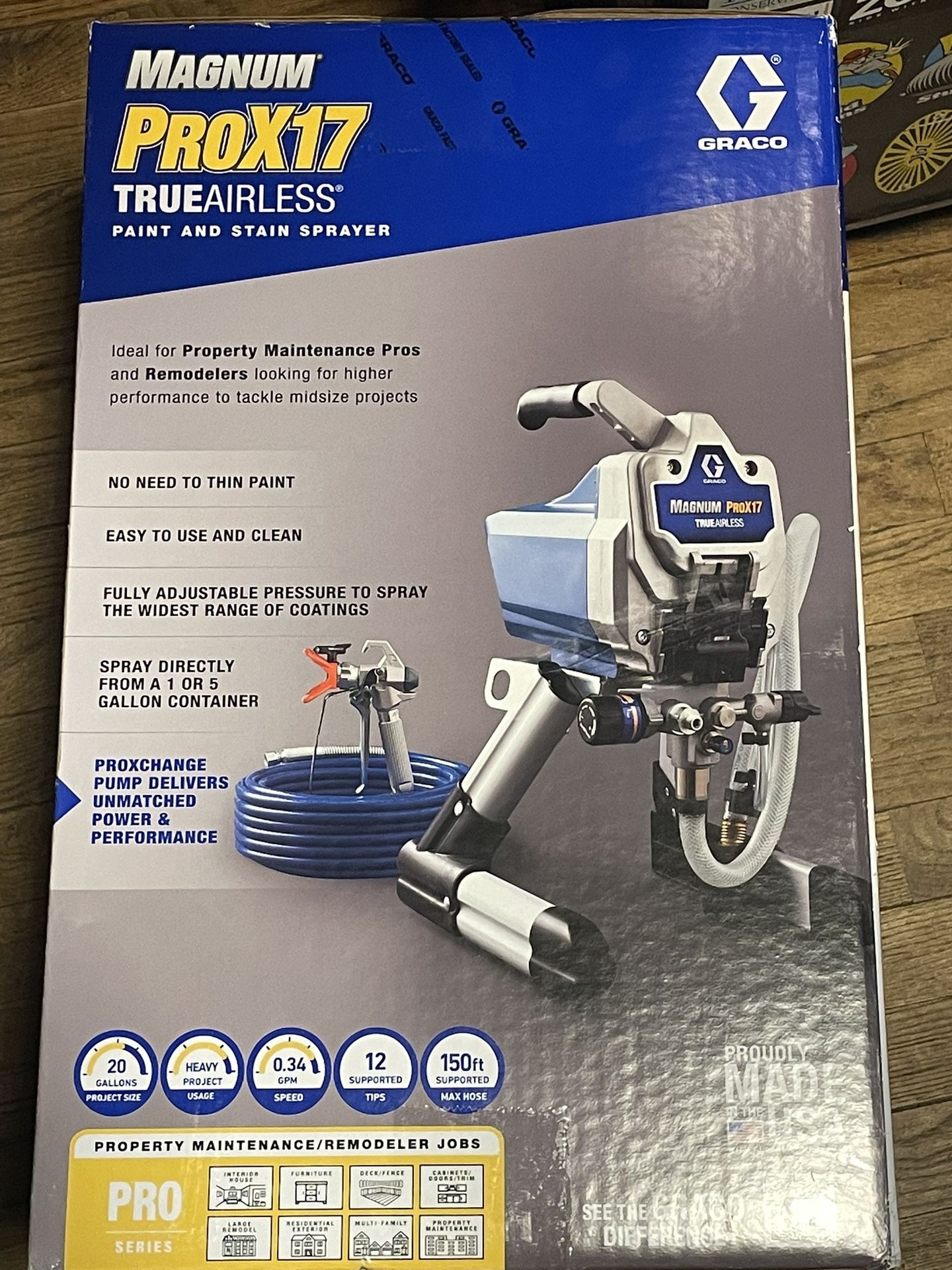 Graco Magnum ProX17 Airless Paint Sprayer