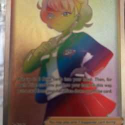 Peonia  Rainbow Pokémon Card