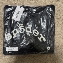 Black VVS Sp5der Hoodie