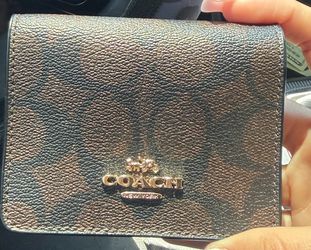 Coach wallet cross body
