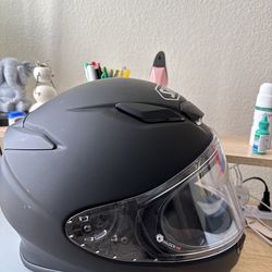 hoei Full-Face Motorcycle Helmet + Bluetooth System – Excellent Condition