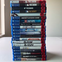 Sony PlayStation 4. PS4. PS5. Call of Duty. FIFA. MLB The Show