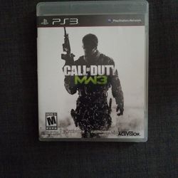 call of duty Modern warfare 3 Ps3