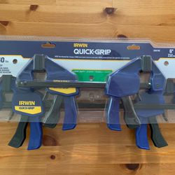 Irwin Quick Grip Clamps 4PC( 2 X 6''+ 2 X 12'') 140 LBS