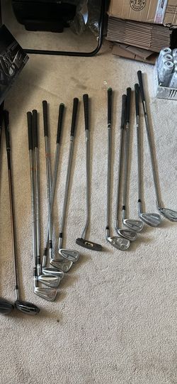 Used clubs (Cleveland , Wilson , etc )