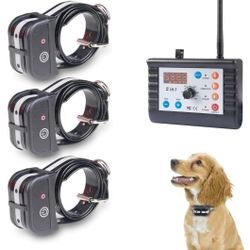 Dog Training Wireless Fence Collar Pet 