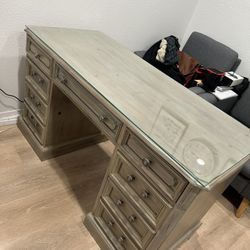 Solid Wood Desk 