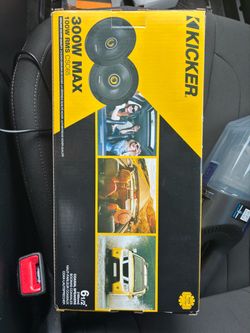 Kicker 6 ½ in Coaxial Speakers