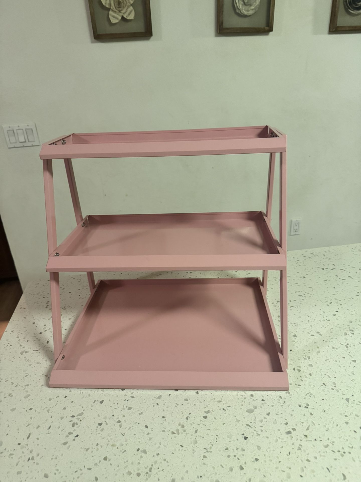 Pink Heavy Duty Dessert Stand 