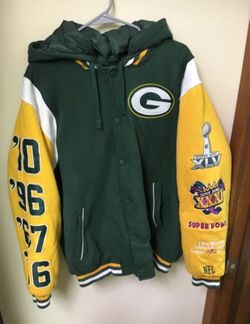 Mens large Green Bay packers coat