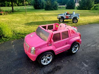 Barbie Pink Cadillac Power Wheel