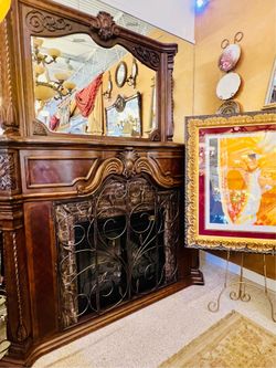 AICO By Michael Amini WINDSOR Fireplace