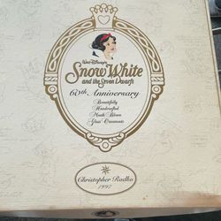 Disney Snow White And The Seven Dwarfs 60th Anniversary Ornaments