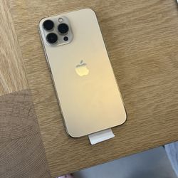 IPHONE 13 MAX PRO Gold Never used 