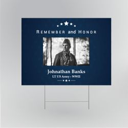 Memorial Day Yard Signs