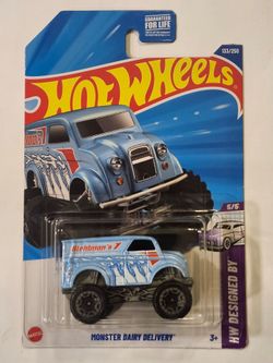 HOT WHEELS. DESIGNED BY. MONSTER DAIRY DELIVERY