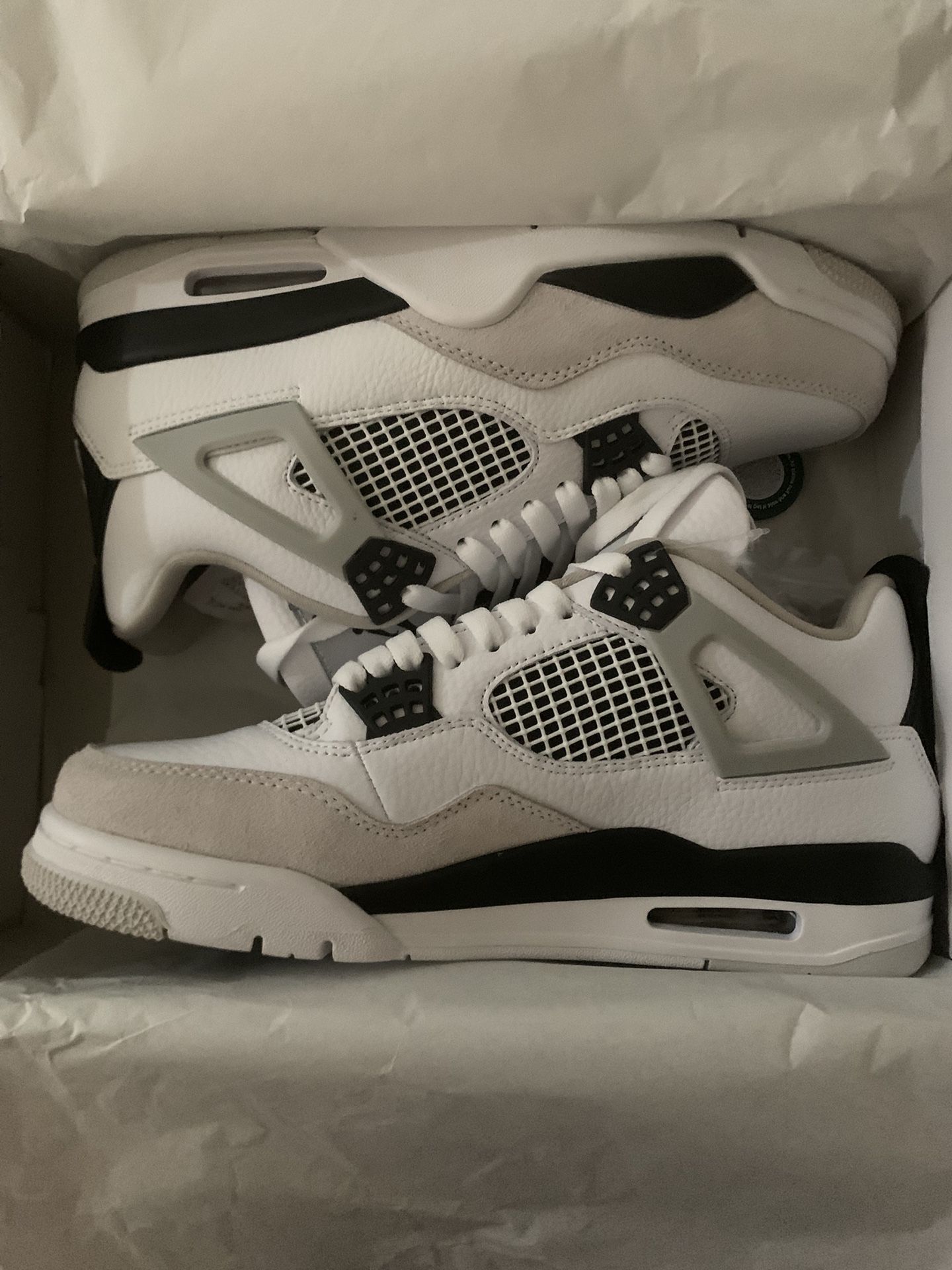 Military Black Jordan 4 8.5