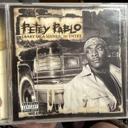 Preowned Petey Pablo Diary Of A Sinner (CD, 2001, Jive Records)in great condition located off lake mead & Simmons area asking $5