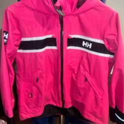 Rare/vintage Helly Hansen Rain and Sailing Jacket, Magenta,