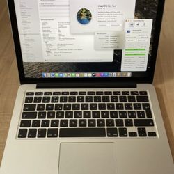 Apple MacBook Pro A1502 Retina Late 2013 CH OS BIG SUR