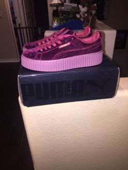 FENTY CREEPER PUMAS BURGUNDY (unauthentic)