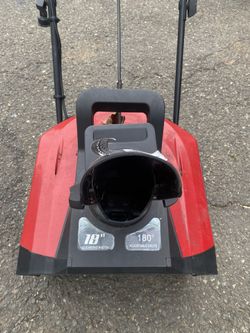 Tornado 18 Inch Electric Snowblower