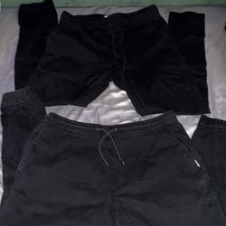 Black Joggers 2 Pairs