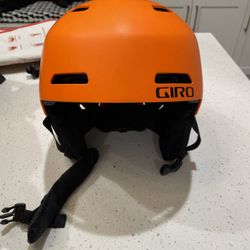 Kids Orange Giro Cure Helmet