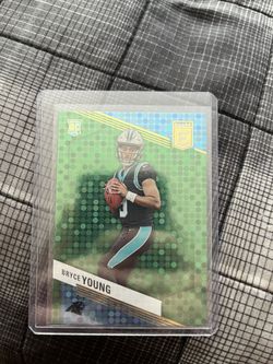 Bryce Young green disco rookie card