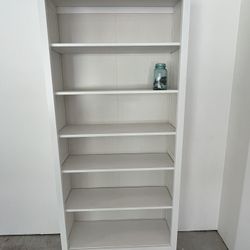 White Bookcase 