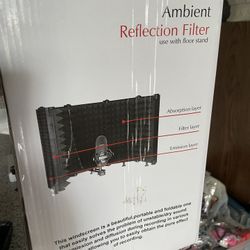 WINTER  SALE..NOW..BRAND NEW AMBIENT REFLECTION MICROPHONE FILTER