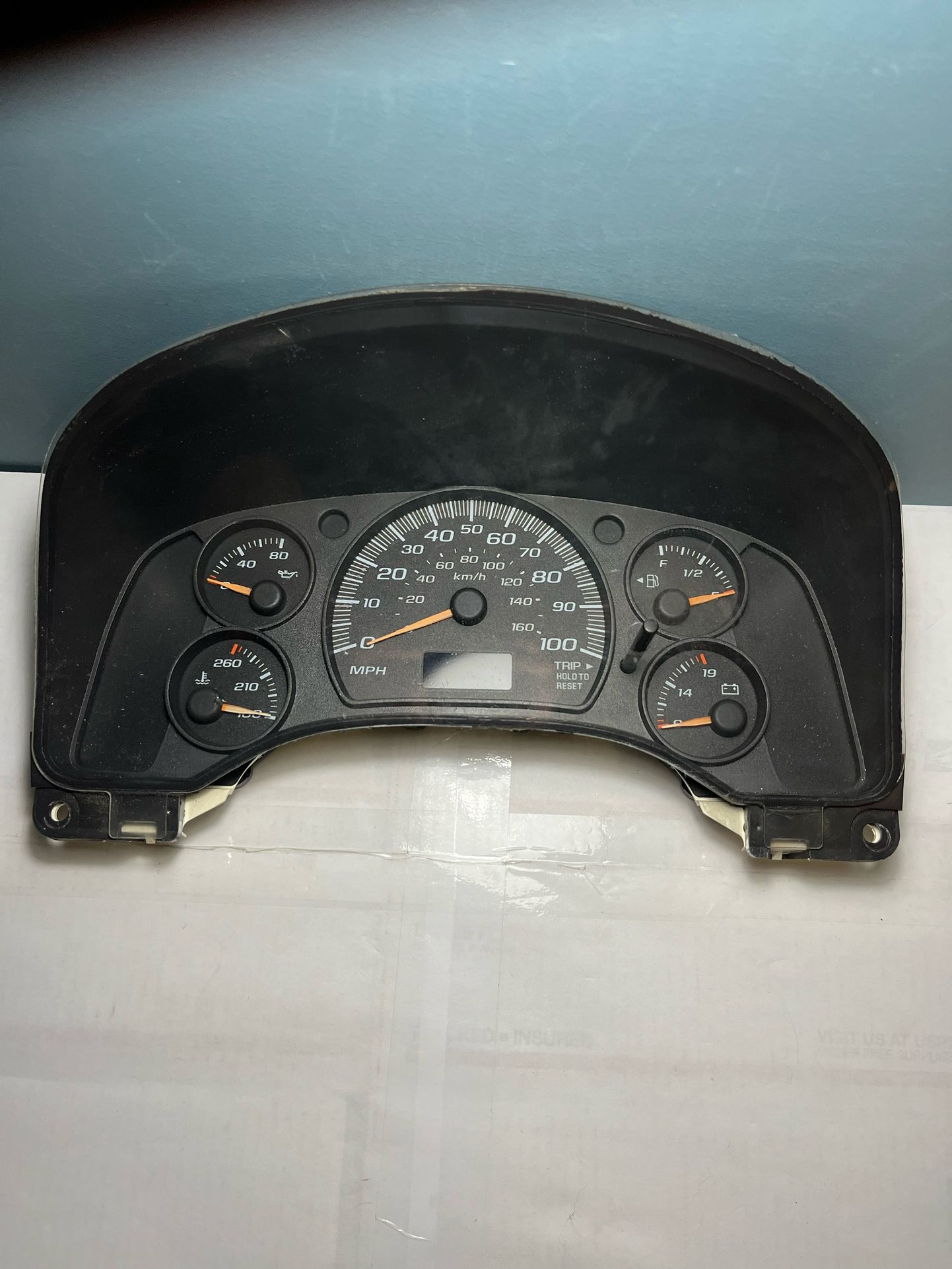 2006 Chevy Express Van 2500 Gauge Cluster Speedometer Cluster