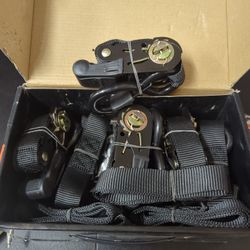 1"x 16' Ratchet Tie Down Set 