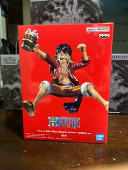 One Piece Monkey D. Luffy Bandai Round 1 Figure