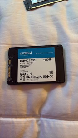 Crucial, BX500 2.5 SSD, 1000GB