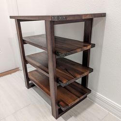 Small 4 Level Wood Floor Shelf From World Market