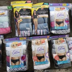 Hanes/fruit Of The Loom Womans Briefs Various Sizes From Size 6-12