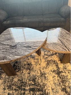 AshleyFurniture adjustable staked cocktailtable