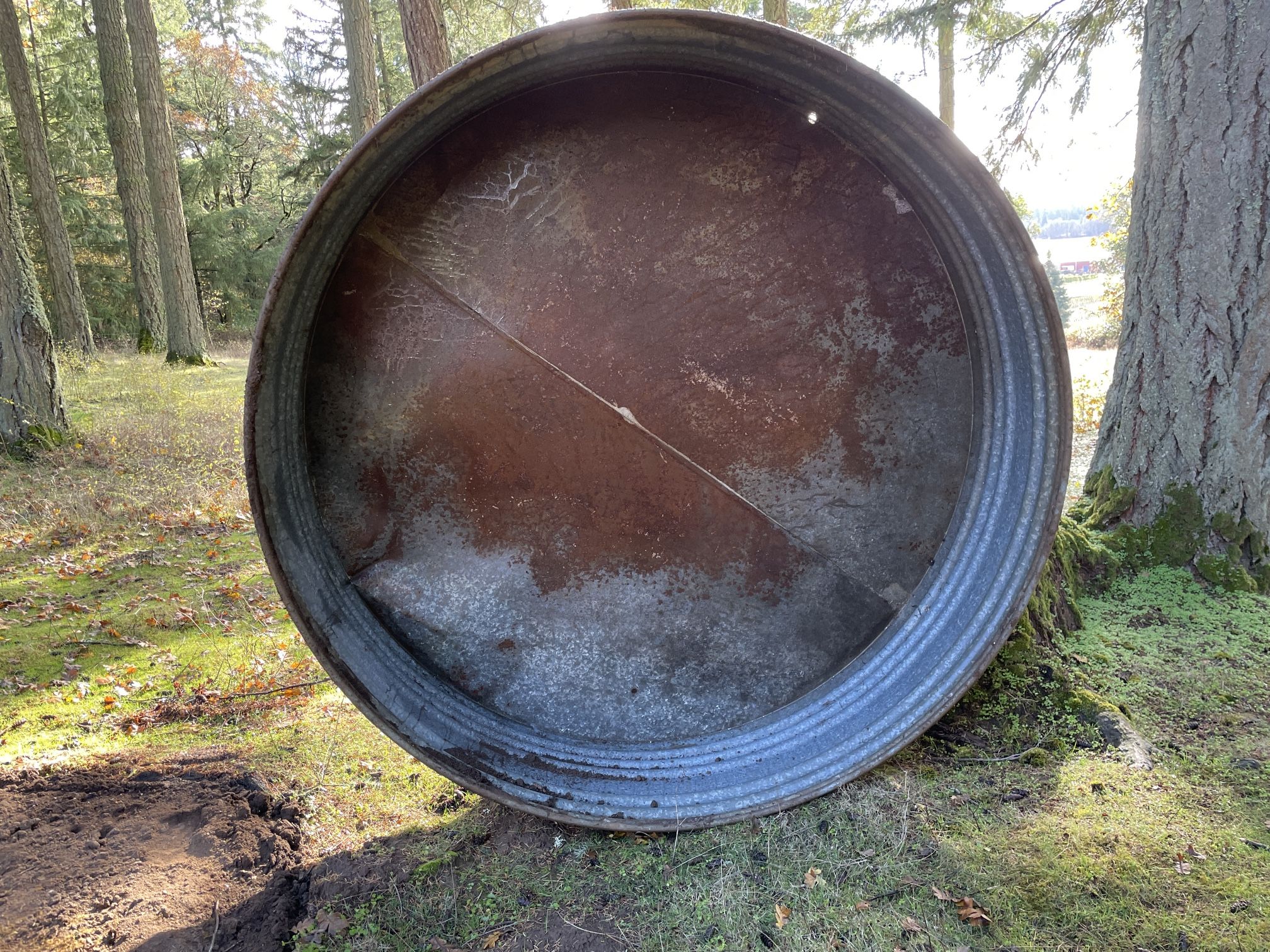 Stock Tank, 8’ x 2’ round; Planter