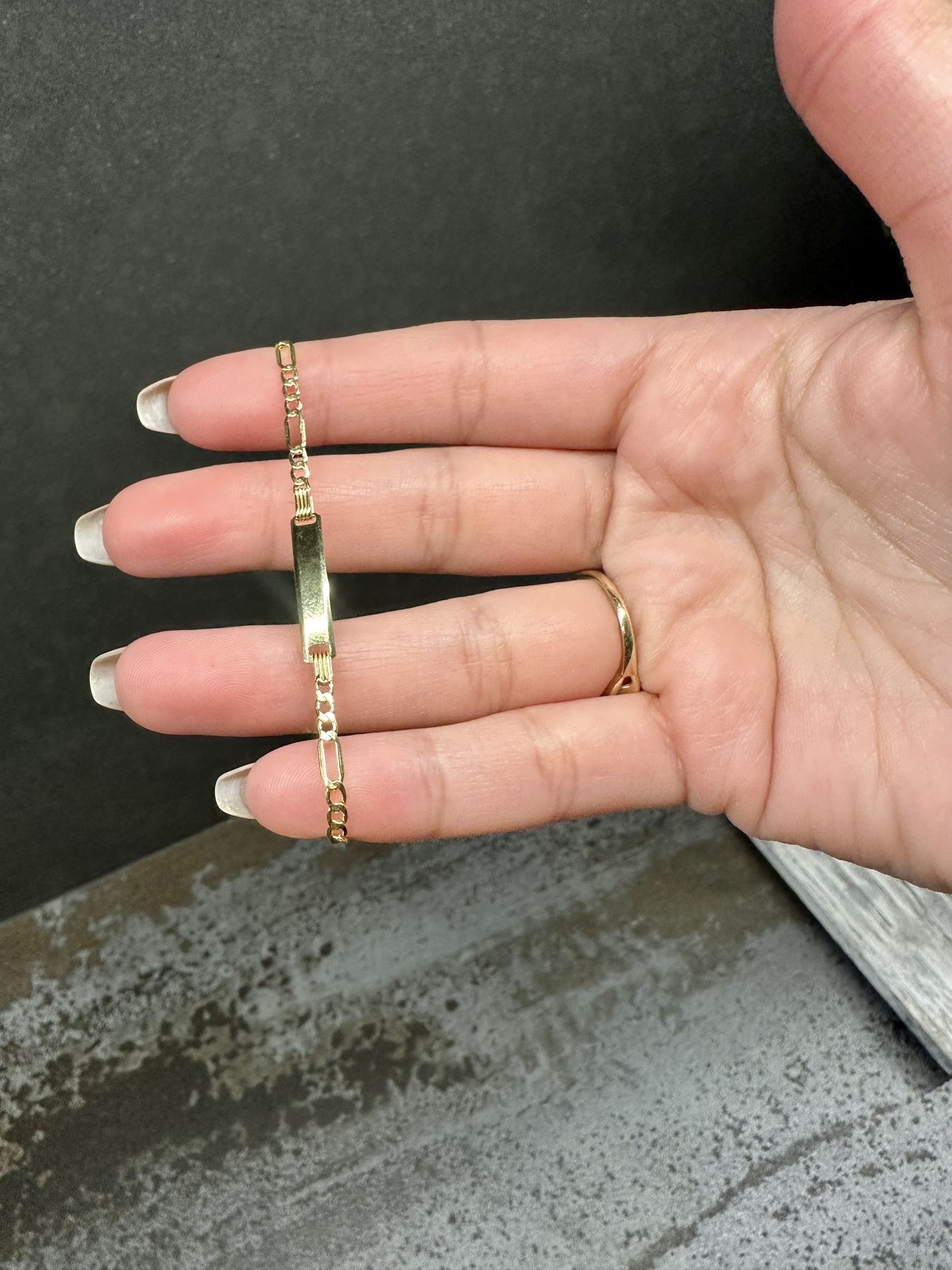 Esclava Para Niños En Oro 14k