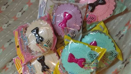 Ribbon false eyelashes case holder