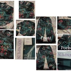 Cash Only) Silk PJ Long Sleeves Set!  