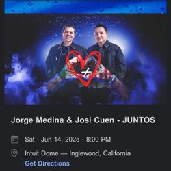 Jorge Medina & Josi Cuen Tickets
