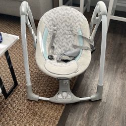 Baby Swing + Baby Bathtub