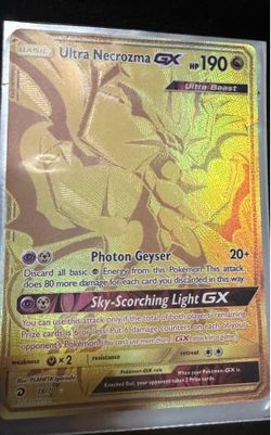 ultra necrozma pokemon card