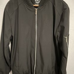 Black Bomber Jacket 